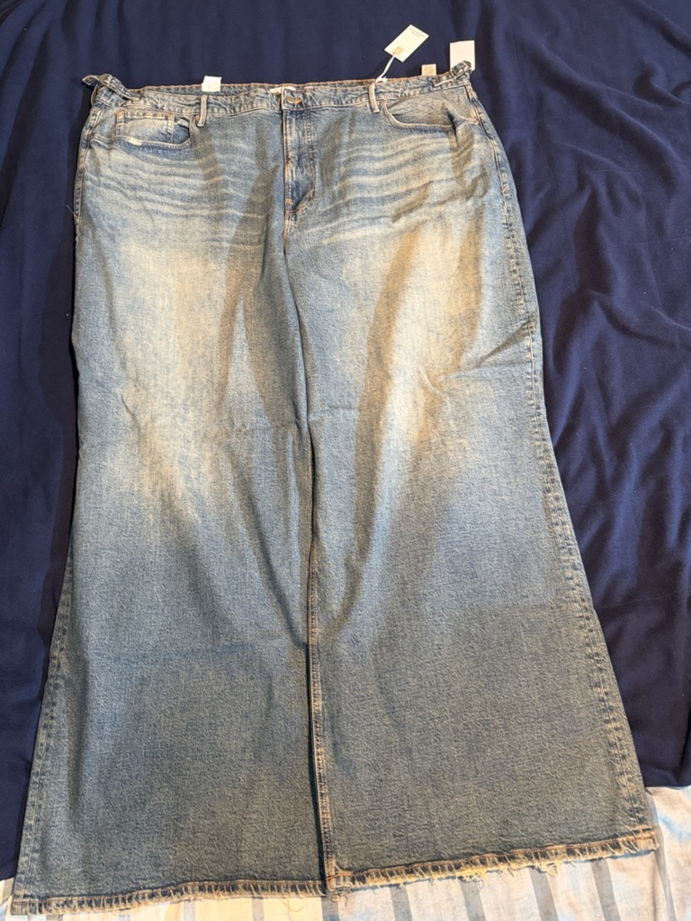 Good American Good Ease Relaxed Wide Leg